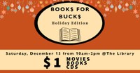 Book$ for Buck$: Holiday Edition Sale