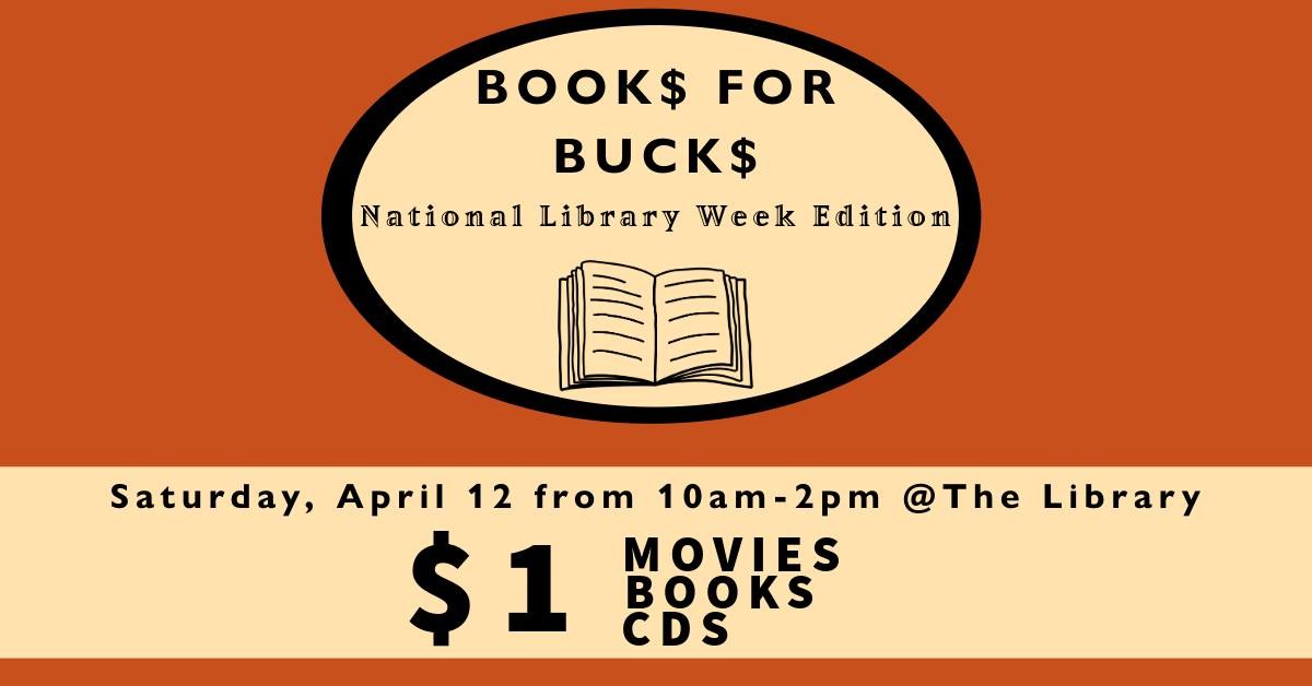 Book for Buck National Library Week Sale — LebanonLaclede County