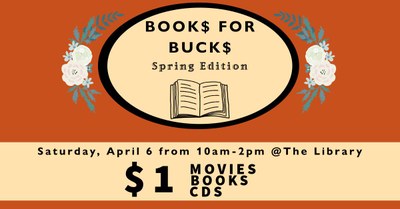 Book$ for Buck$: Spring Edition