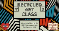Recycled Art Class for Kids