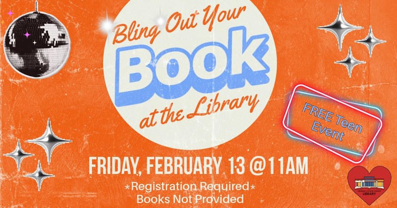 Teen Event: Bling Out Your Book