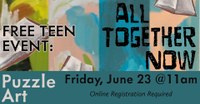 Teen Event: Puzzle Art