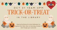 Trick-or-Treat in the library